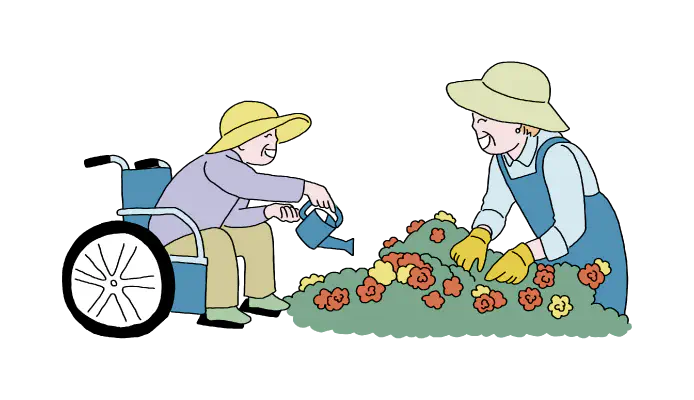 地域活動と地域ケアプラザ